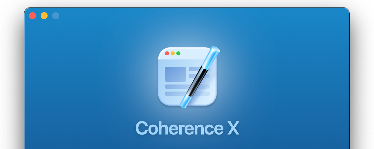 Coherence X instaling