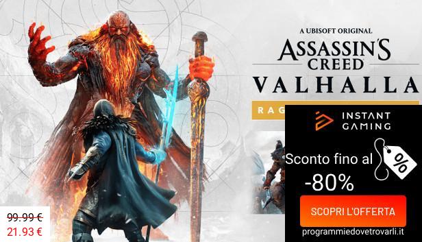 IG Sconto e Promo su Assassin’s Creed Valhalla Ragnarök Edition