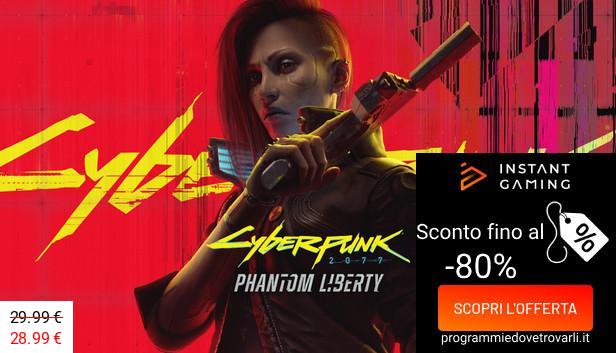 IG Sconto e Promo su Cyberpunk 2077: Phantom Liberty