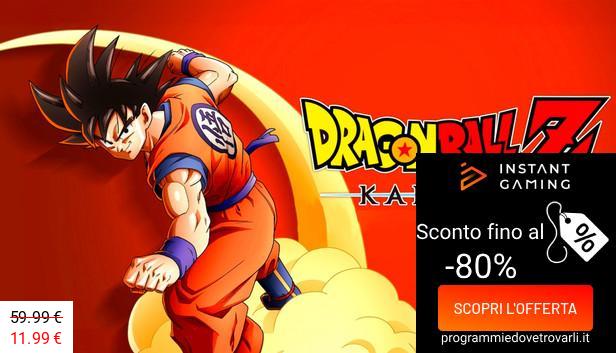 IG Sconto e Promo su Dragon Ball Z Kakarot