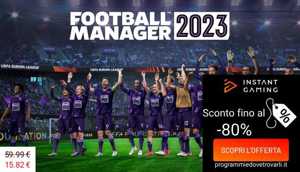 IG Sconto e Promo su Football Manager 2023