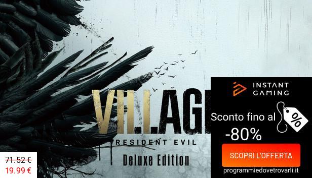 IG Sconto e Promo su Resident Evil Village Deluxe Edition