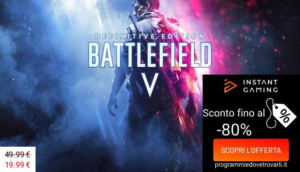 IG Sconto e Promo su Battlefield 5 Definitive Edition