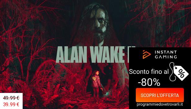 IG Sconto e Promo su Alan Wake 2