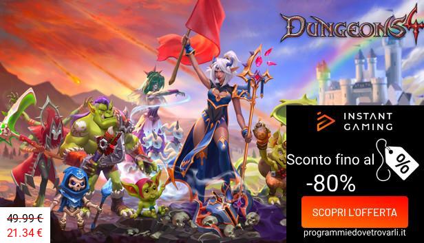 IG Sconto e Promo su Dungeons 4