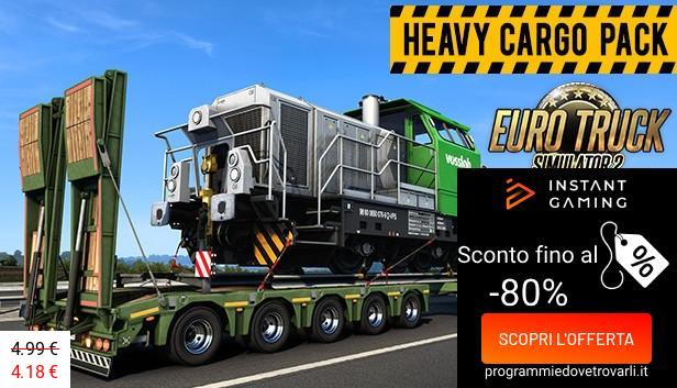 IG Sconto e Promo su Euro Truck Simulator 2: Heavy Cargo Pack