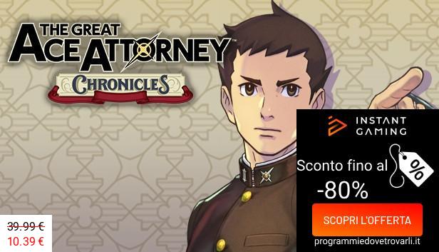 IG Sconto e Promo su The Great Ace Attorney Chronicles