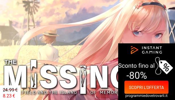 IG Sconto e Promo su The MISSING: J.J. Macfield and the Island of Memories