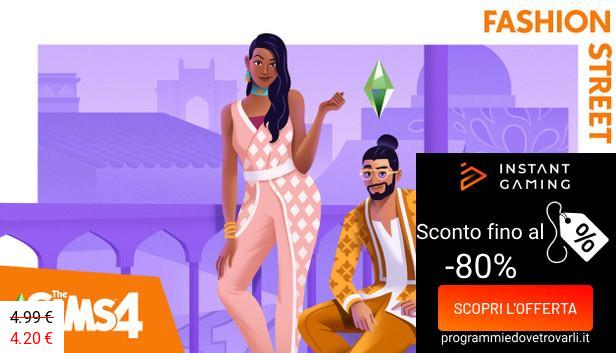 IG Sconto e Promo su The Sims 4 Fashion Street Kit