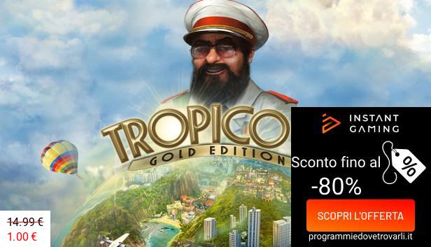 IG Sconto e Promo su Tropico 3: Gold Edition