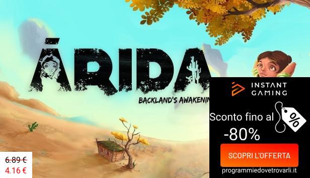 IG Sconto e Promo su ARIDA: Backland's Awakening