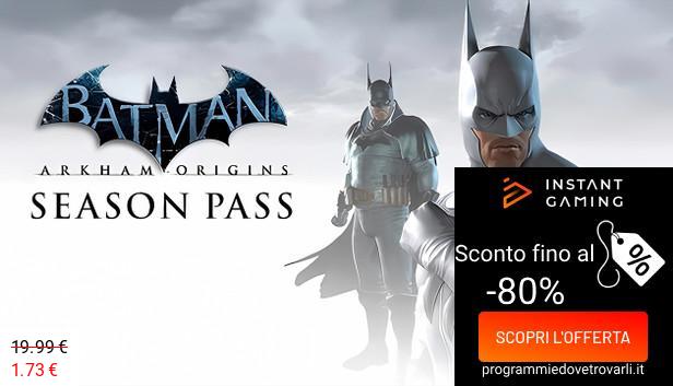 IG Sconto e Promo su Batman: Arkham Origins Season Pass