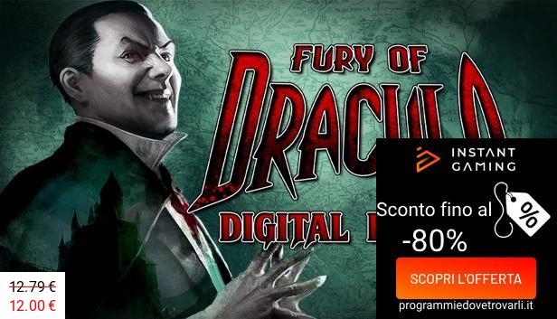 IG Sconto e Promo su Fury of Dracula: Digital Edition