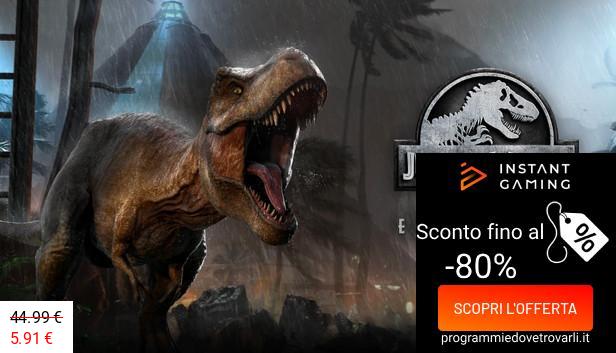 IG Sconto e Promo su Jurassic World Evolution