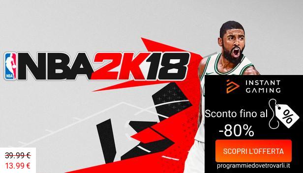 IG Sconto e Promo su NBA 2K18