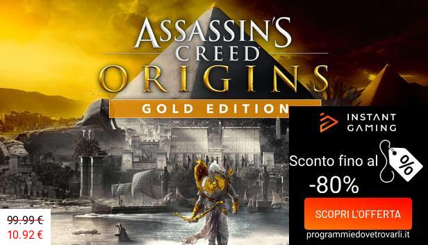 IG Sconto e Promo su Assassin's Creed: Origins Gold Edition (Xbox ONE / Xbox Series X|S)