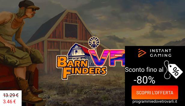 IG Sconto e Promo su Barn Finders VR