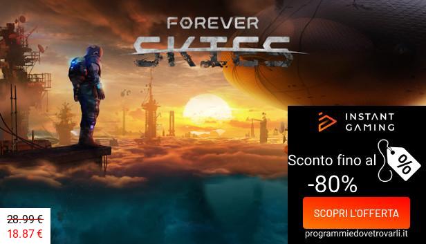 IG Sconto e Promo su Forever Skies