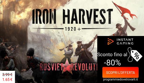 IG Sconto e Promo su Iron Harvest: Rusviet Revolution