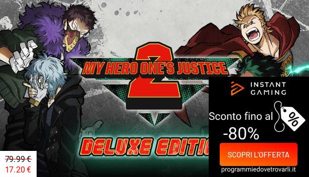 IG Sconto e Promo su My Hero One's Justice 2: Deluxe Edition (Xbox ONE / Xbox Series X|S)