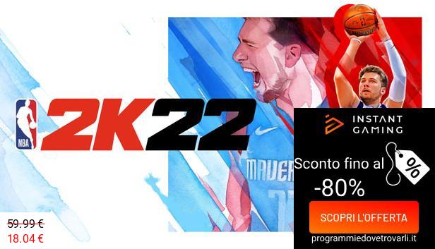 IG Sconto e Promo su NBA 2K22