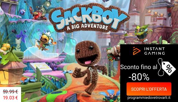 IG Sconto e Promo su Sackboy una grande avventura