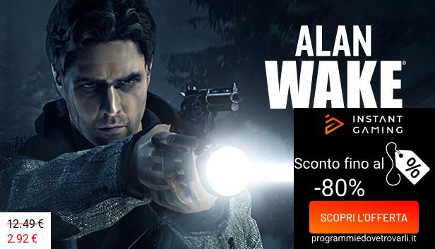 IG Sconto e Promo su Alan Wake