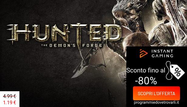 IG Sconto e Promo su Hunted: The Demon’s Forge