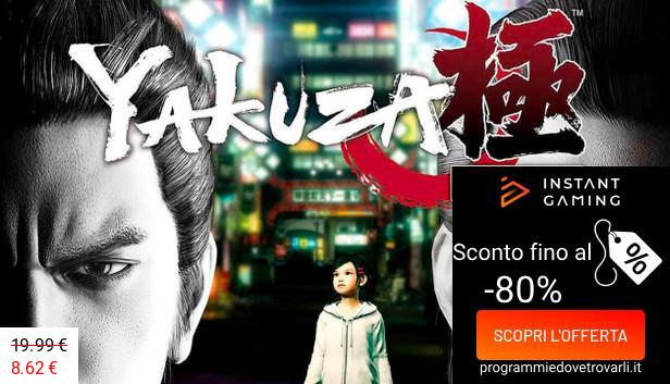 IG Sconto e Promo su Yakuza Kiwami (Xbox ONE / Xbox Series X|S)