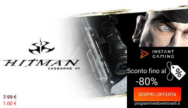 IG Sconto e Promo su Hitman: Codename 47