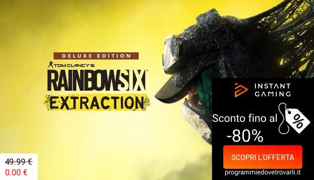 IG Sconto e Promo su Rainbow Six Extraction - Deluxe Edition