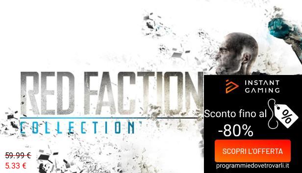 IG Sconto e Promo su Red Faction Complete Collection