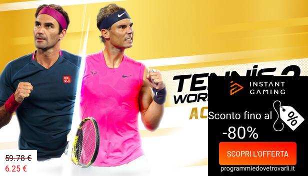 IG Sconto e Promo su Tennis World Tour 2 Ace Edition