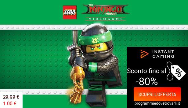 IG Sconto e Promo su The LEGO NINJAGO Movie Video Game