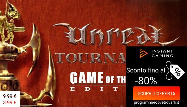 IG Sconto e Promo su Unreal Tournament: Game of the Year Edition