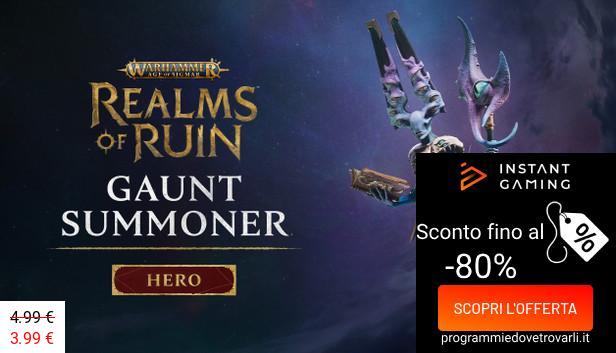 IG Sconto e Promo su Warhammer Age of Sigmar: Realms of Ruin - Gaunt Summoner