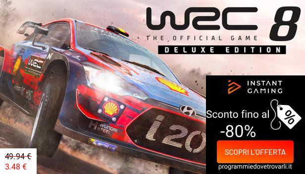 IG Sconto e Promo su WRC 8 FIA World Rally Championship Deluxe Edition