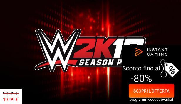 IG Sconto e Promo su WWE 2K19 Season Pass